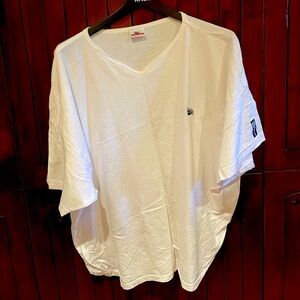 Bodybuilding workout wide, V neck, short sleeve shirt